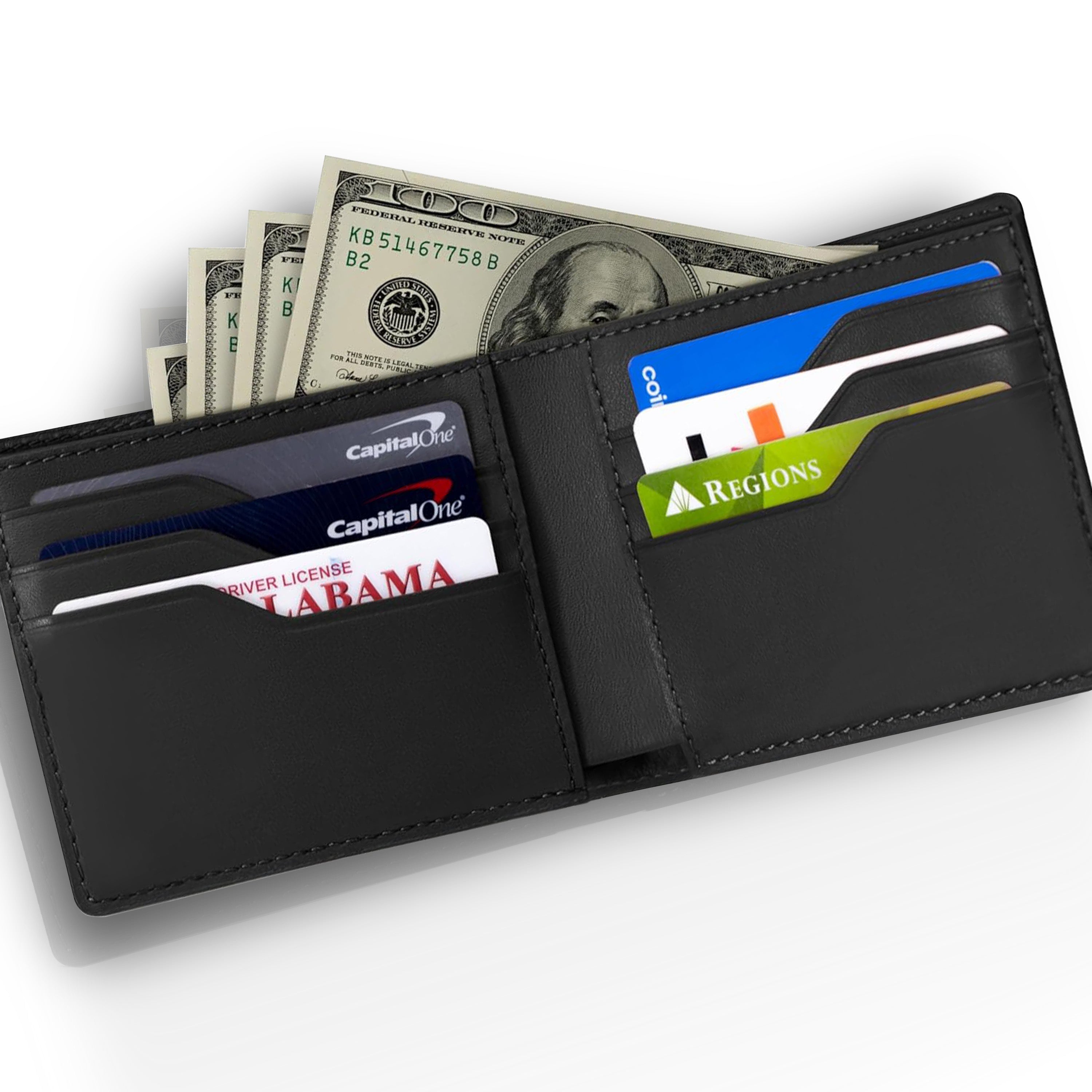 Casual Bifold Wallet - Black Onyx