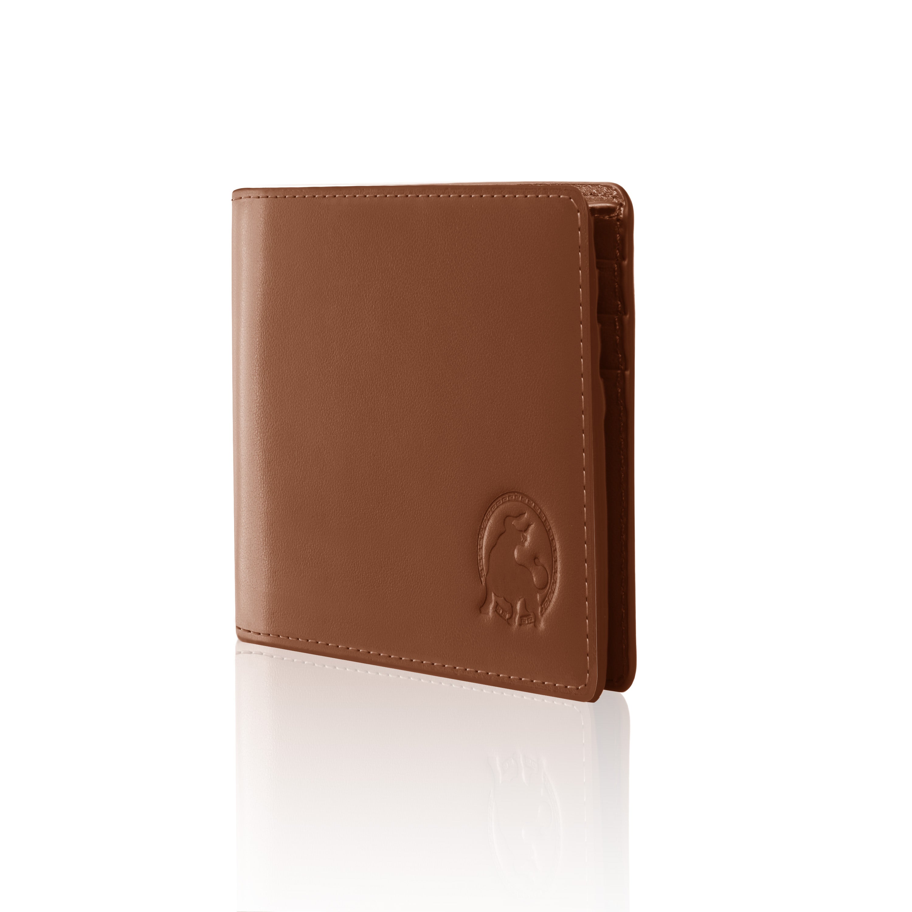 Modern Bifold Wallet - Lion Brown