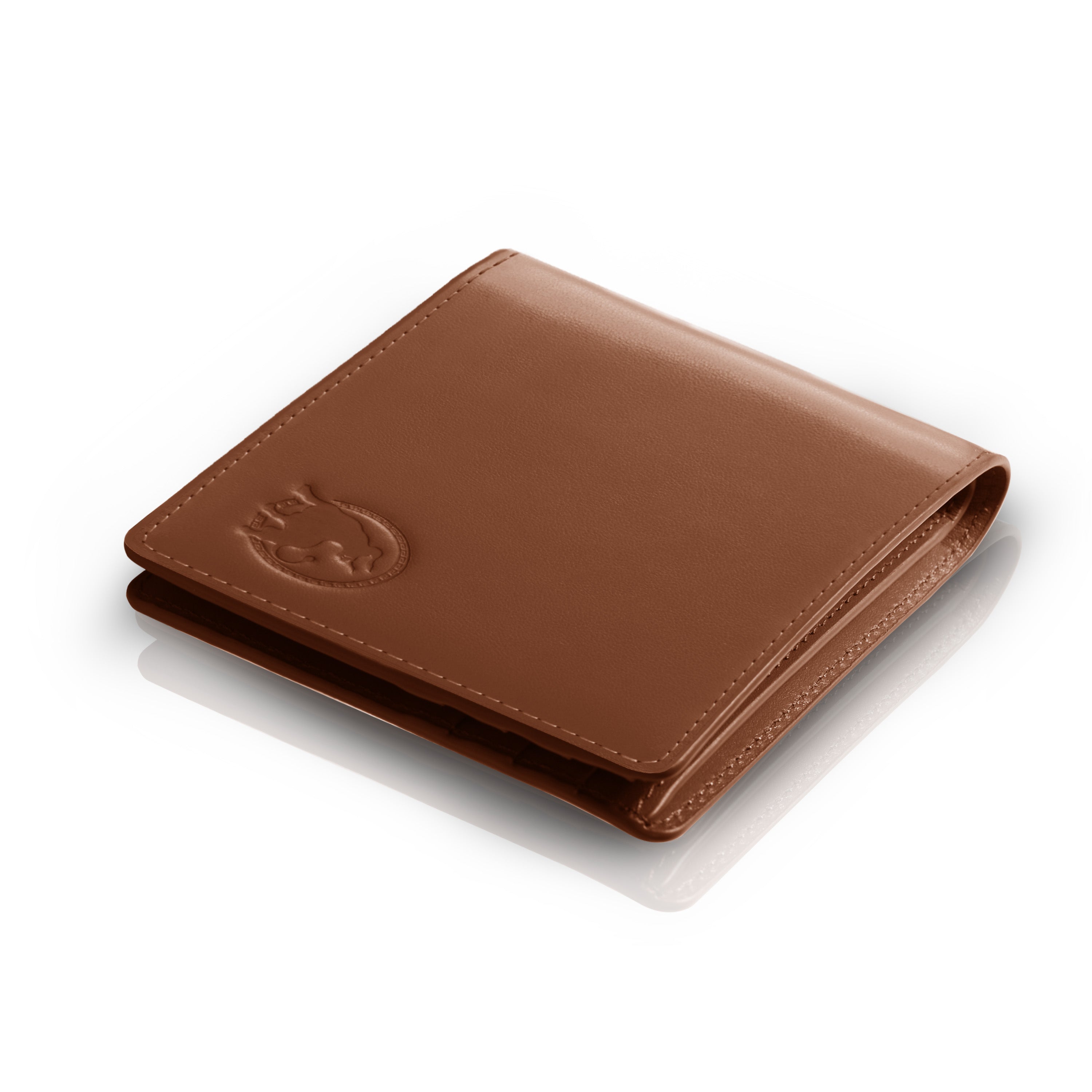 Modern Bifold Wallet - Lion Brown