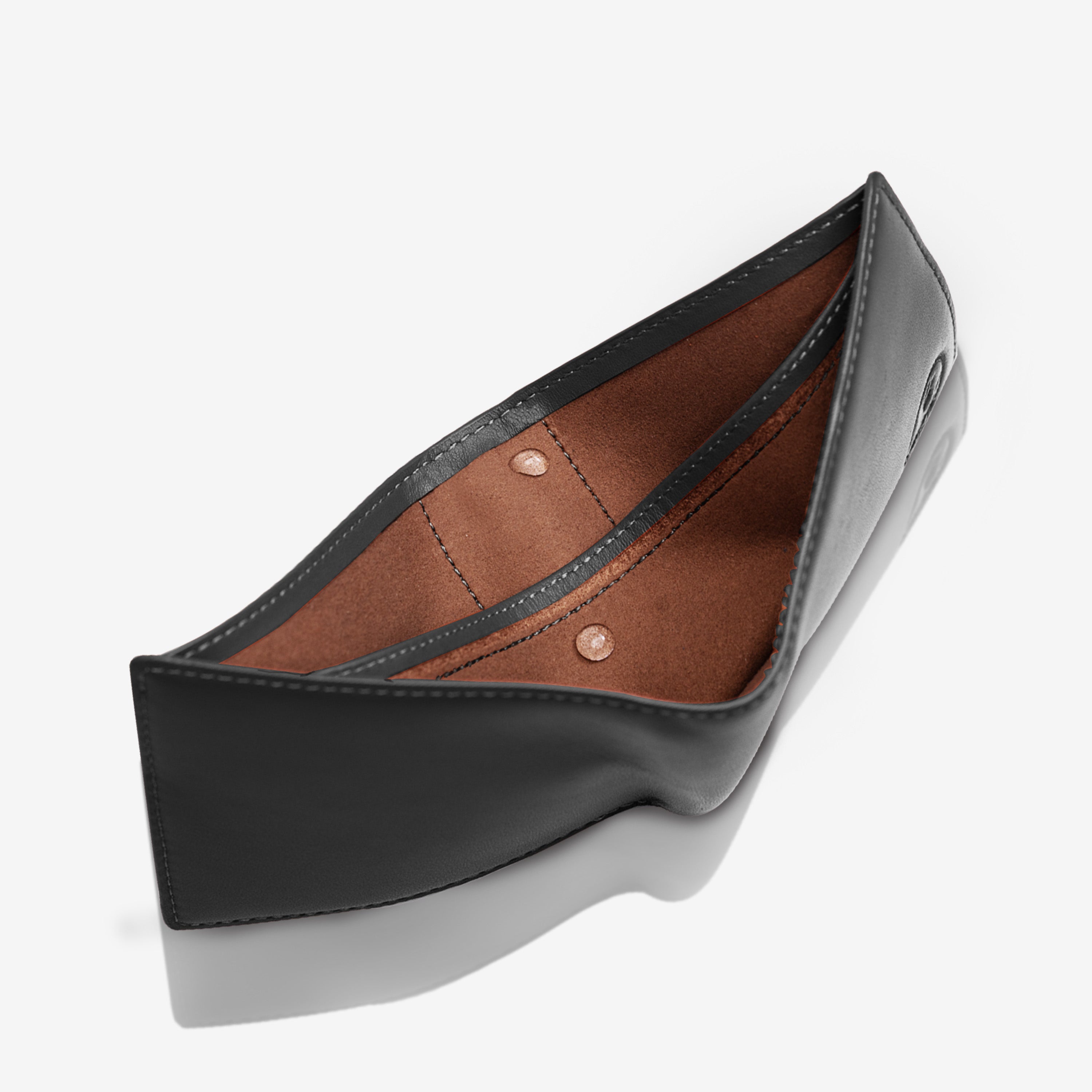 Casual Bifold Wallet - Black Onyx