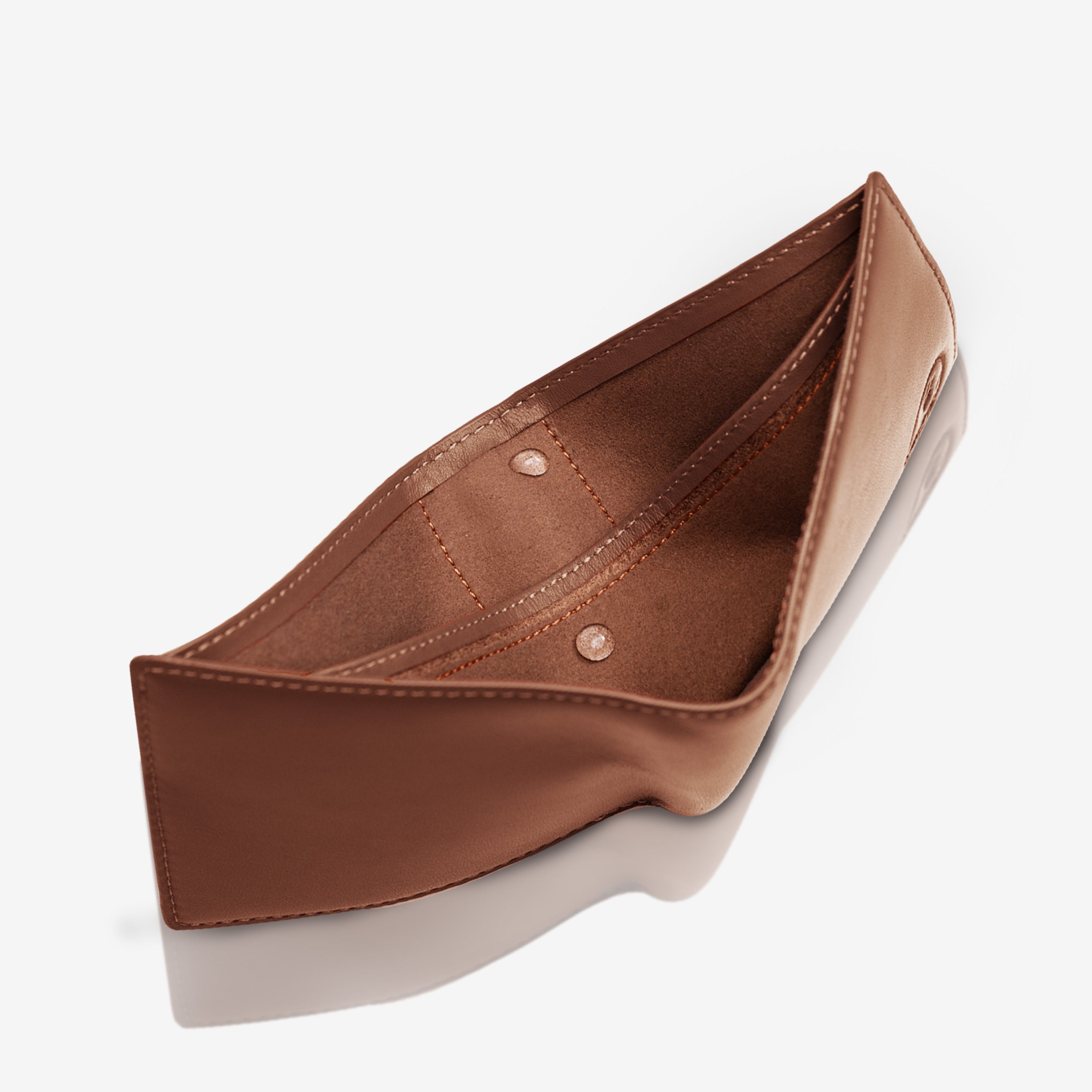 Modern Bifold Wallet - Lion Brown