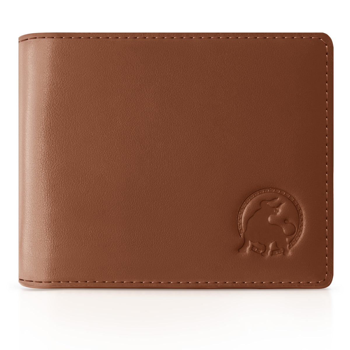 Casual Bifold Wallet Lion Brown