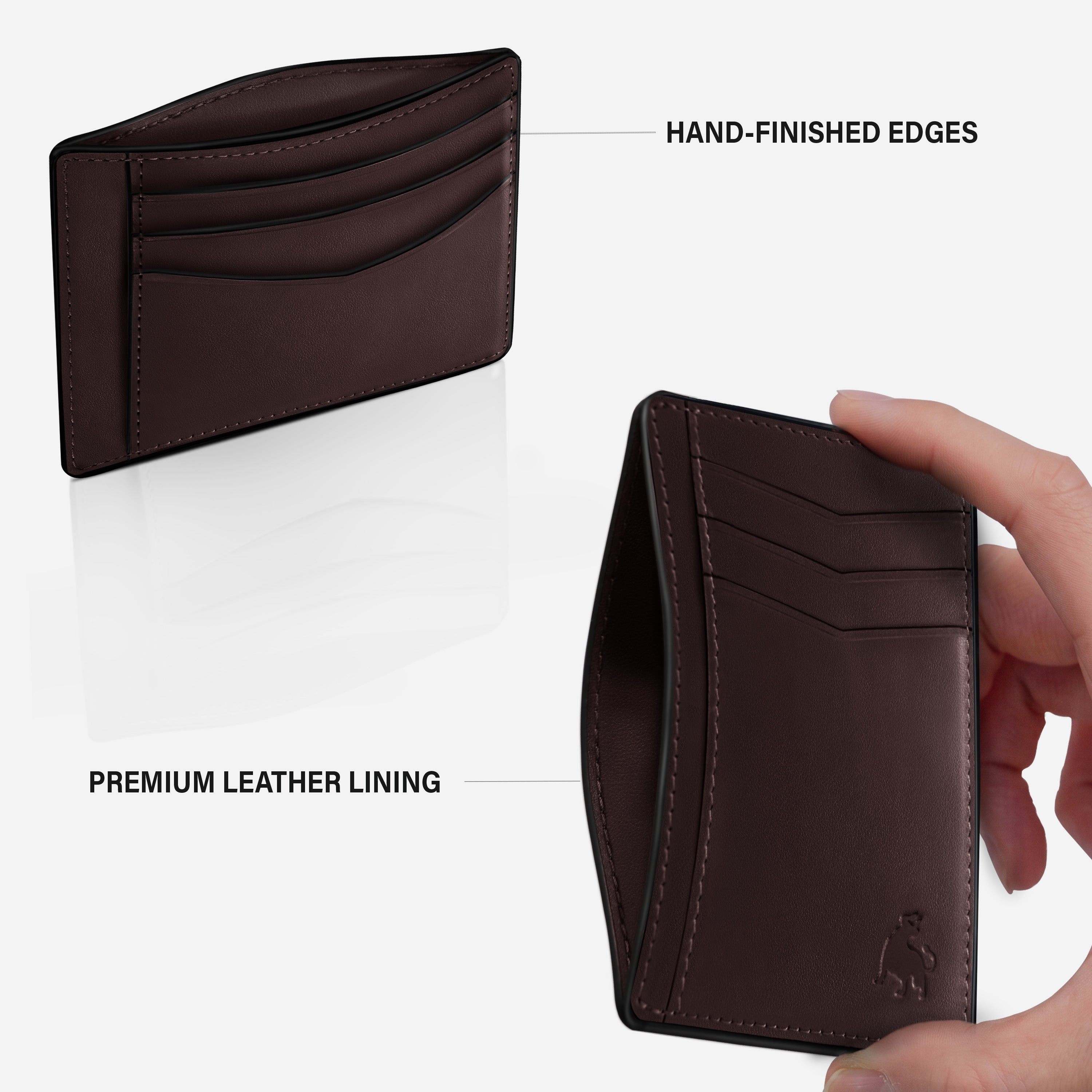 Front Pocket Wallet - Dark Brown