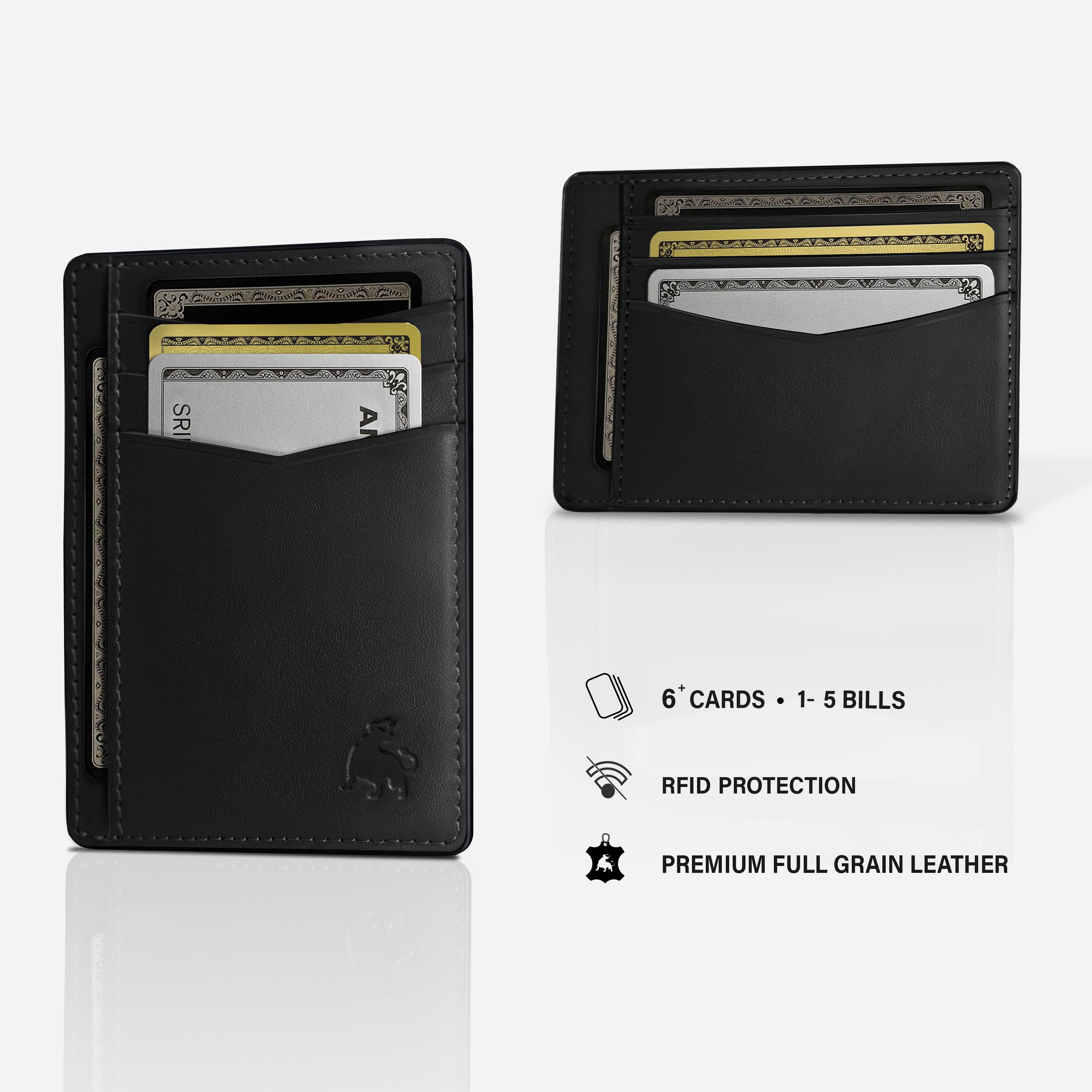 Front Pocket Wallet - Black Onyx
