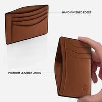 Front Pocket Wallet - Lion Brown