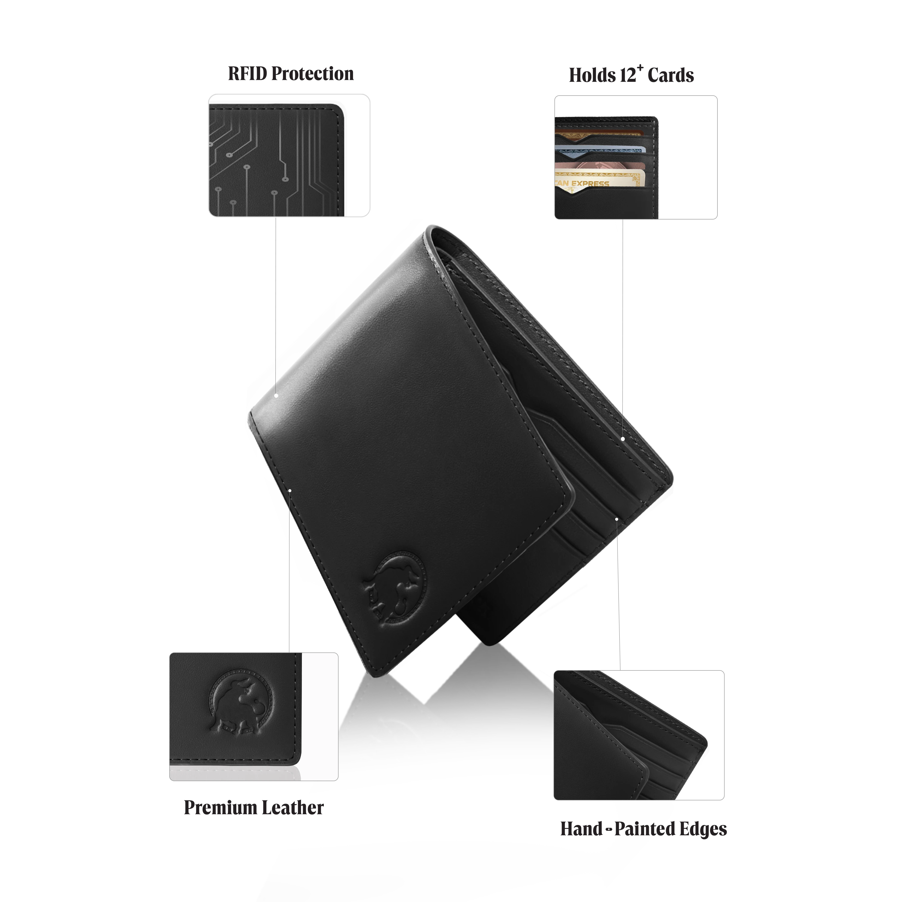 leather wallets for men