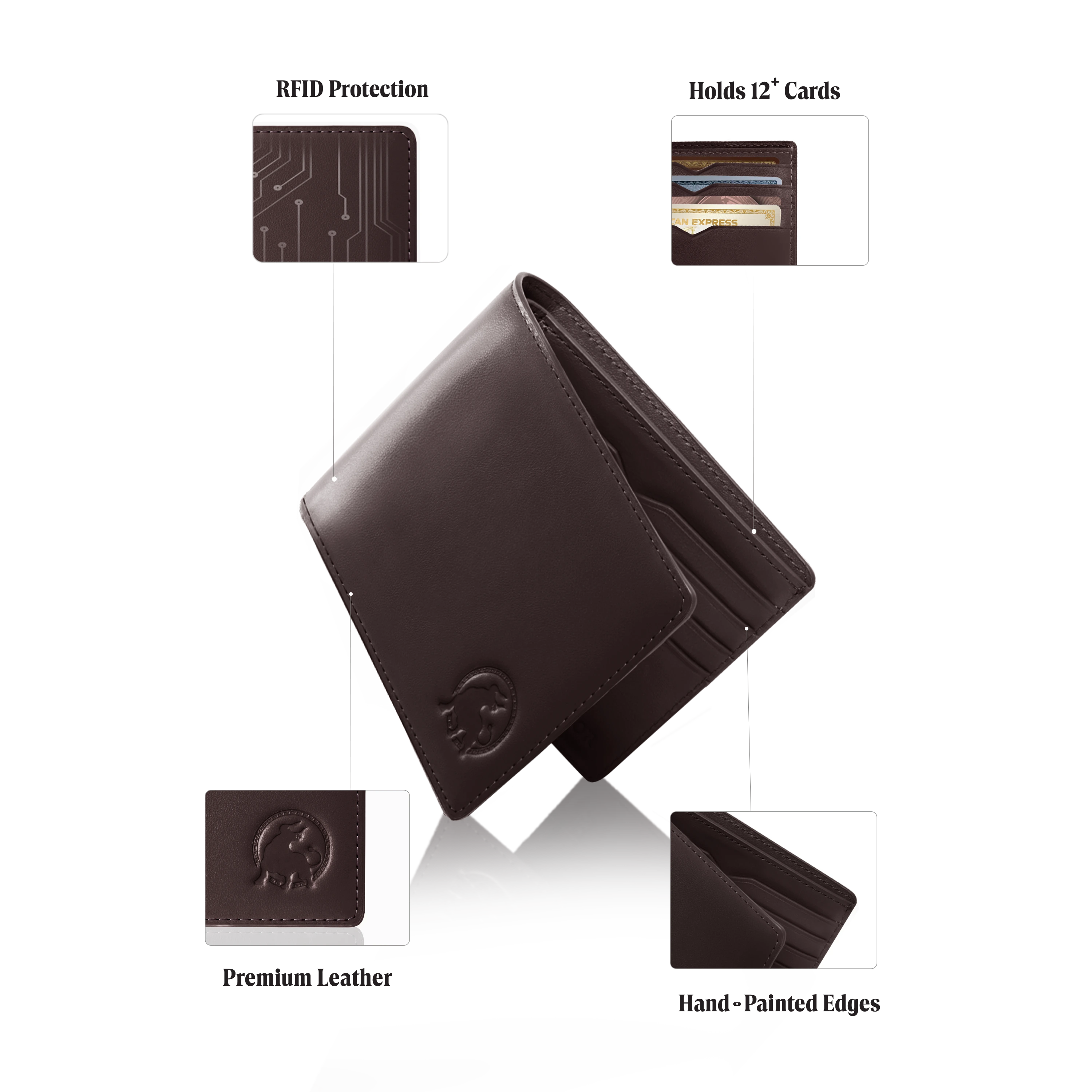 leather wallets for men