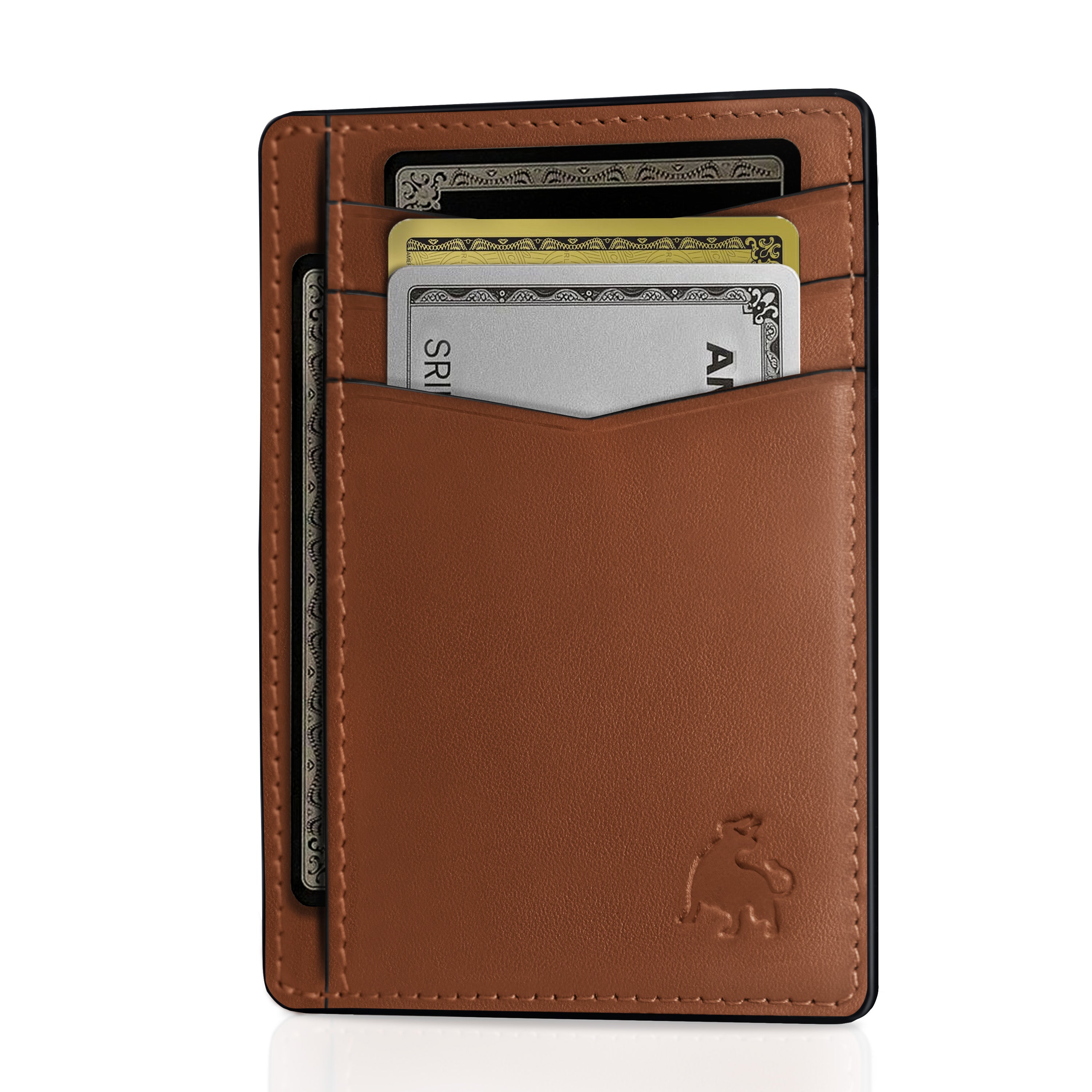 Front Pocket Wallet - Lion Brown