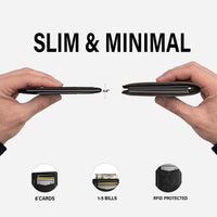 Front Pocket Wallet - Black Onyx