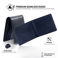 Casual Bifold Wallet - Sapphire Navy