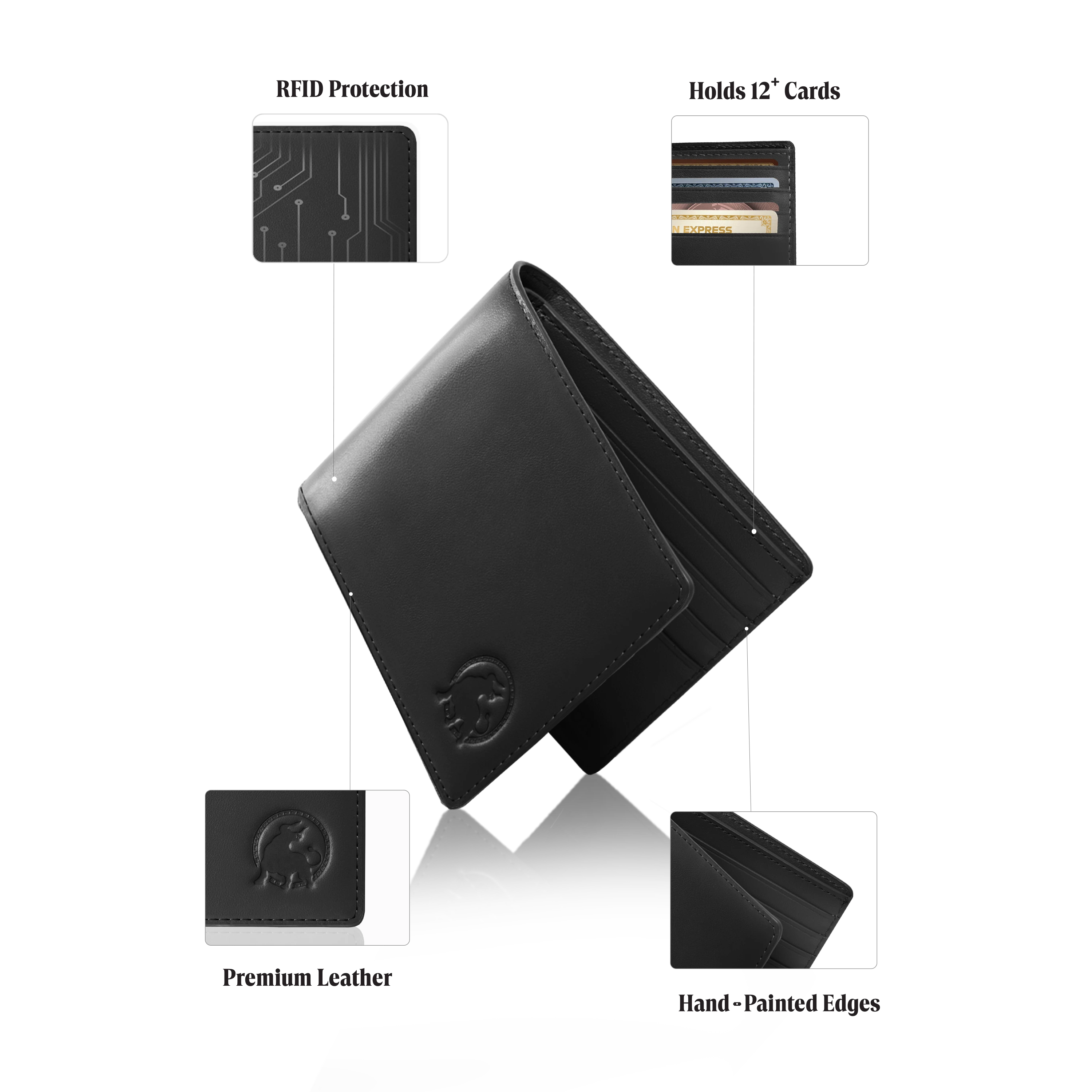 leather wallets for men