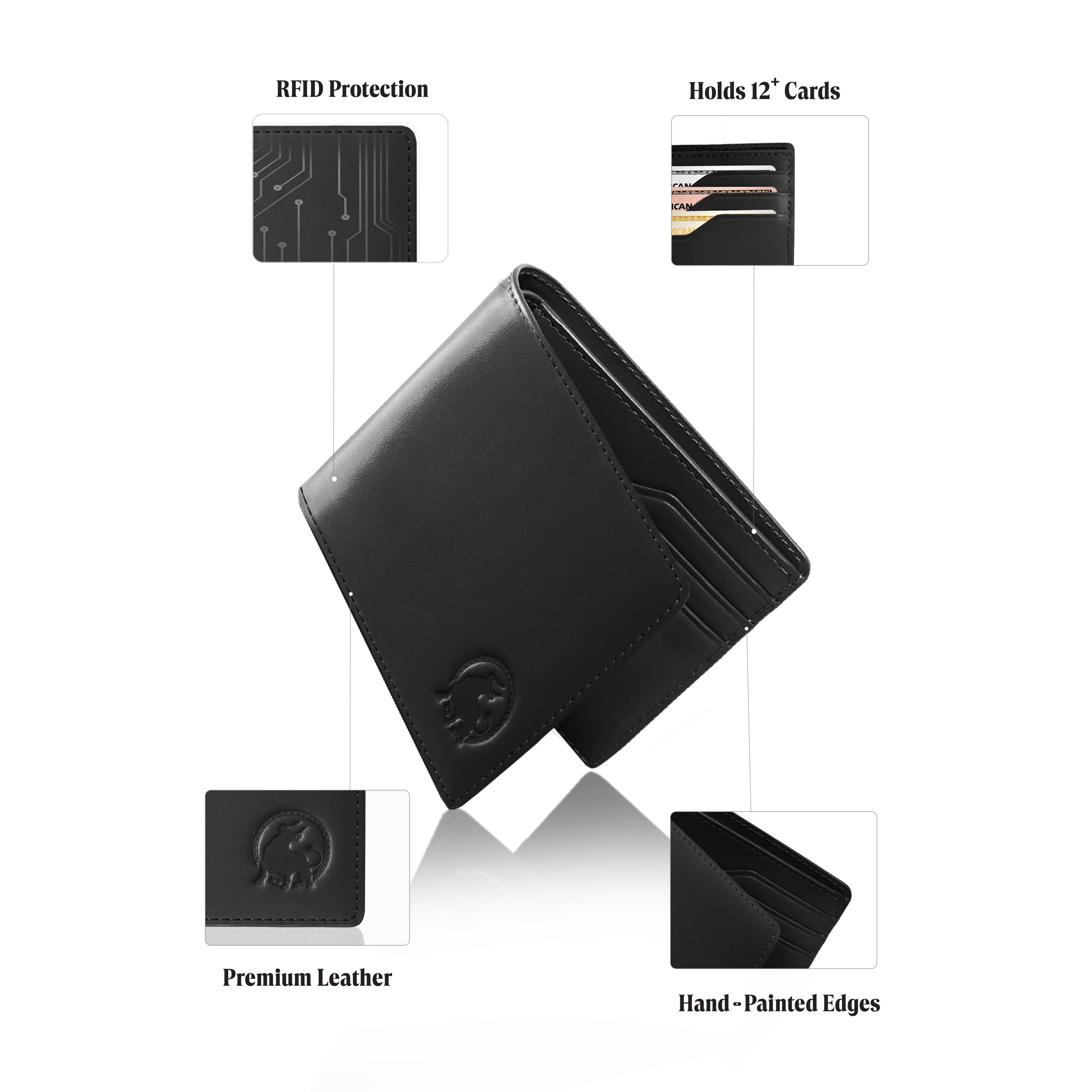 leather wallets for men