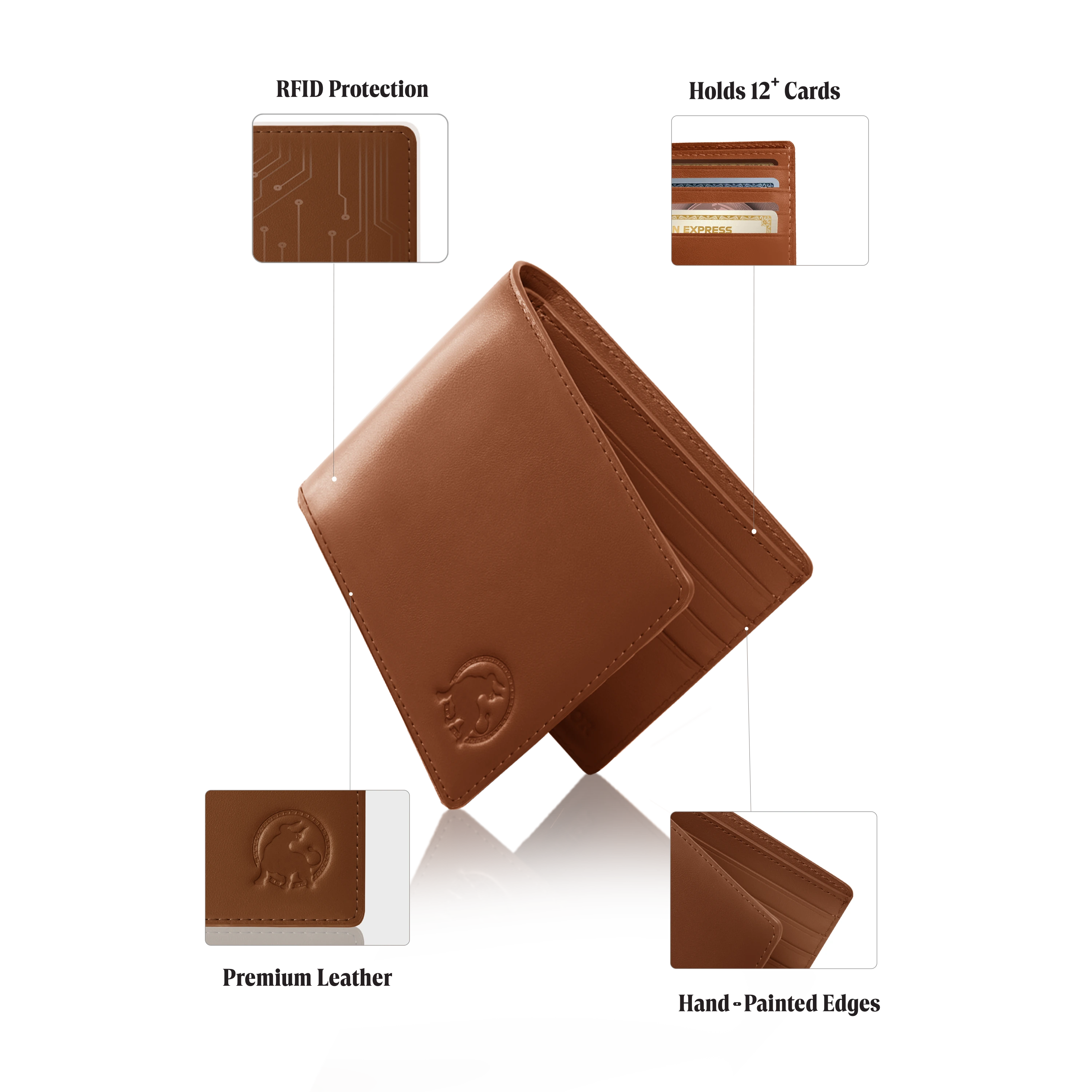 leather wallets for men