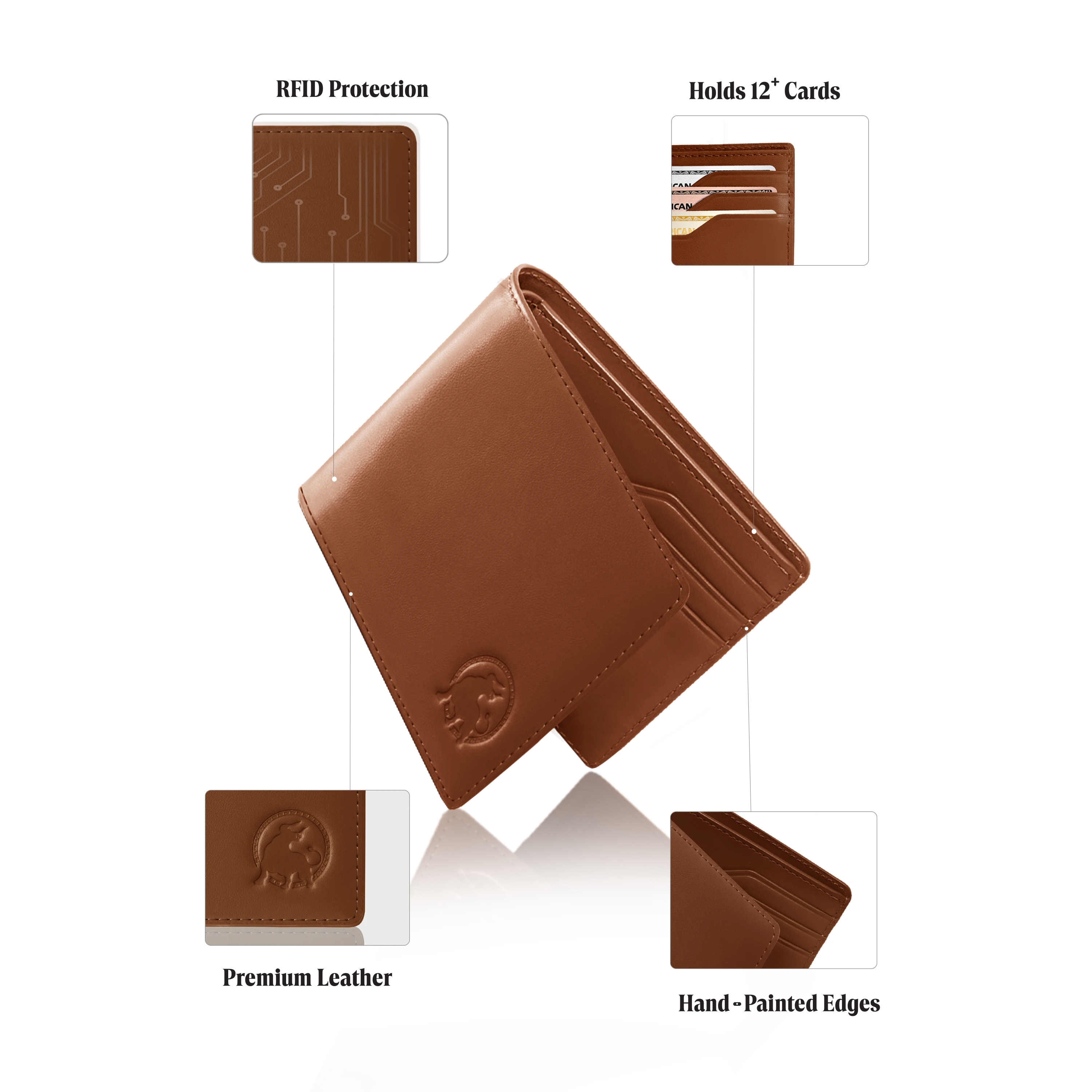 leather wallets for men