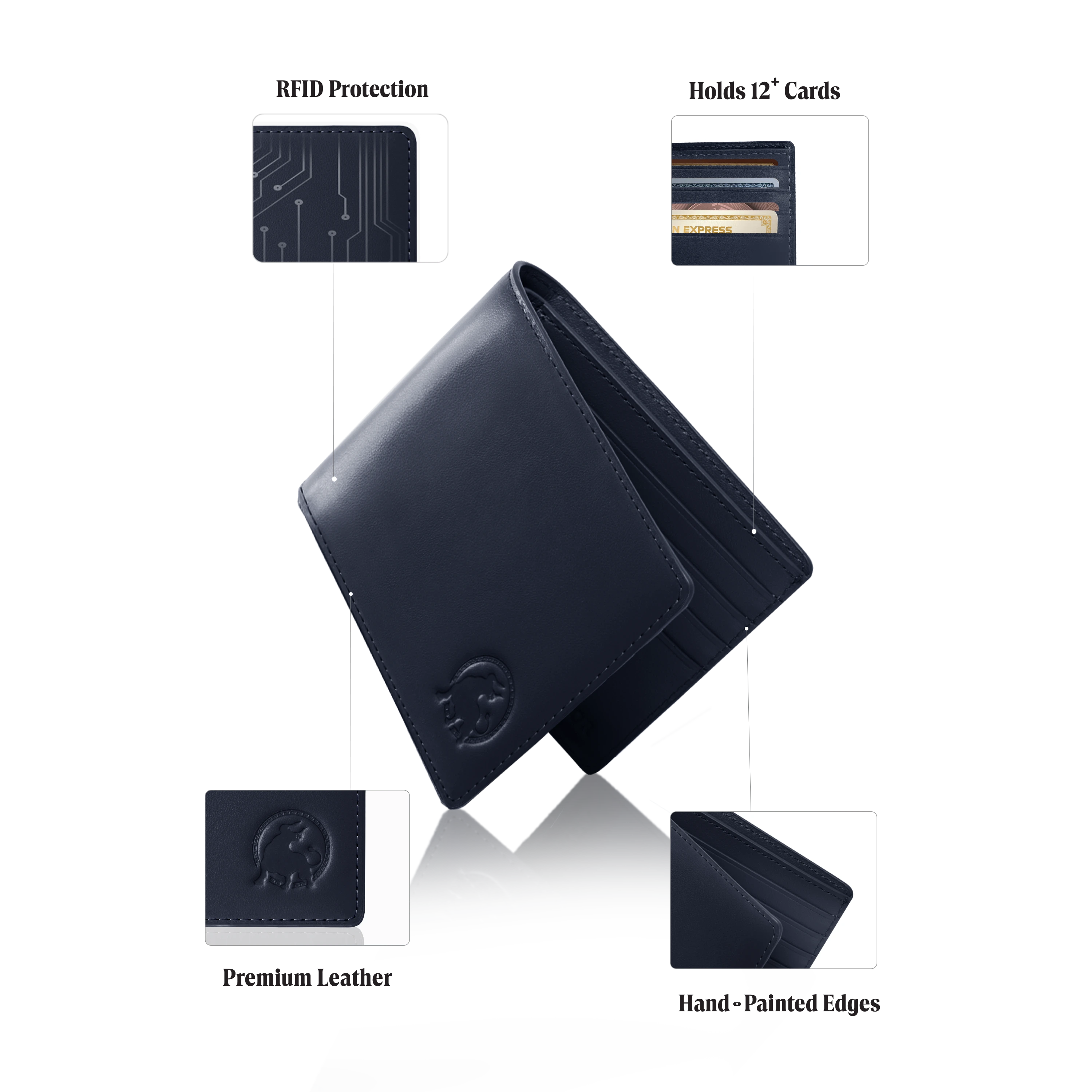 leather wallets for men