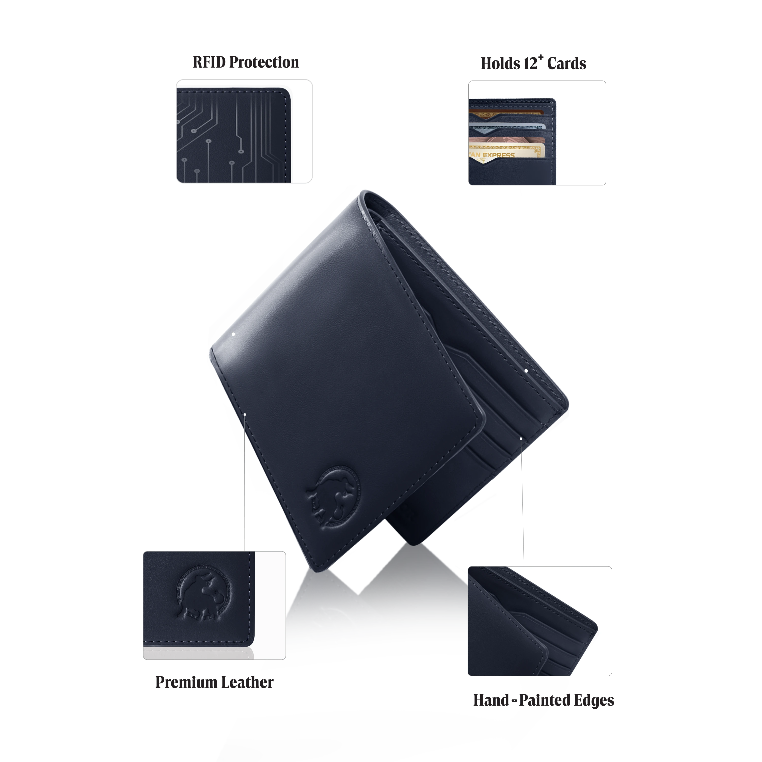 leather wallets for men