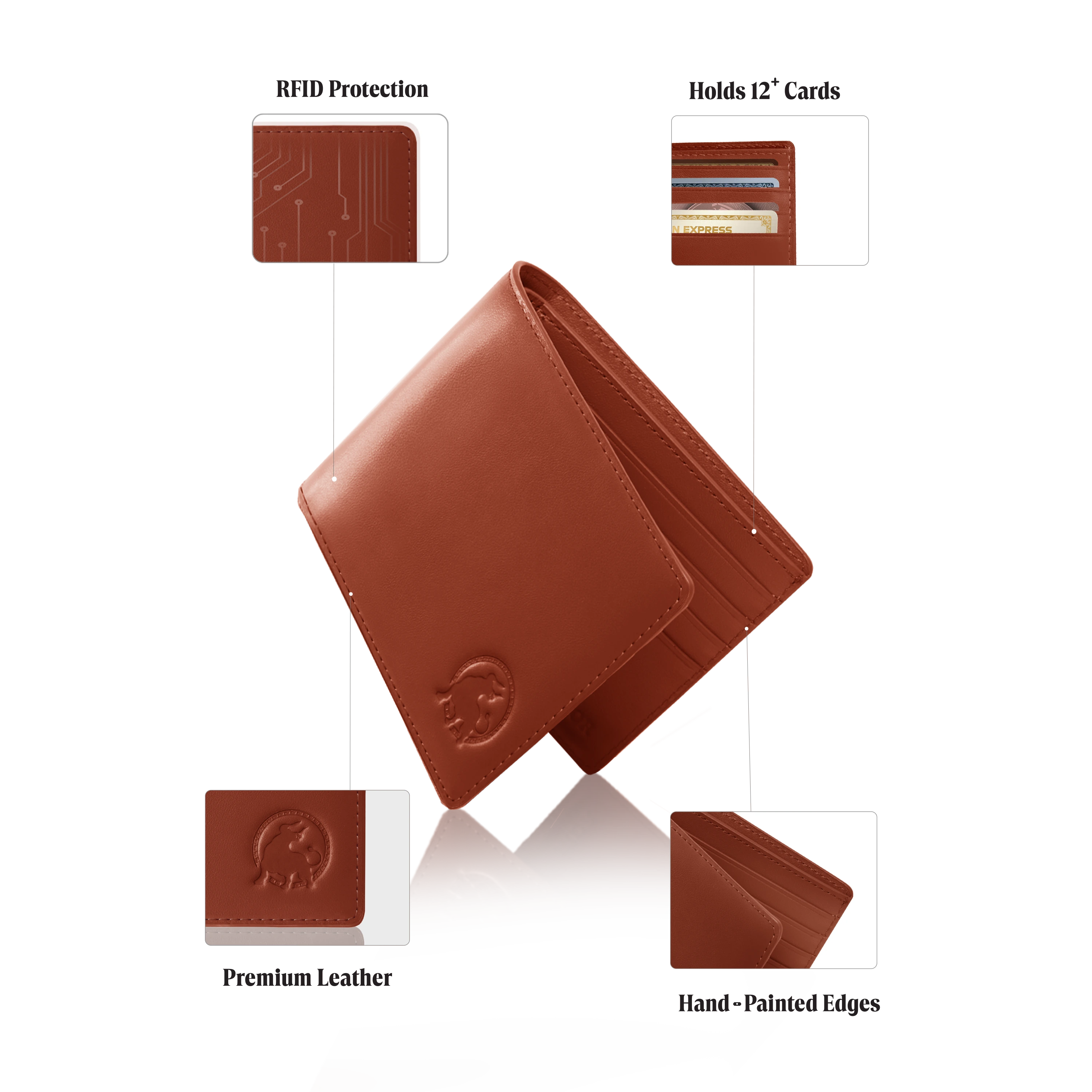 leather wallets for men