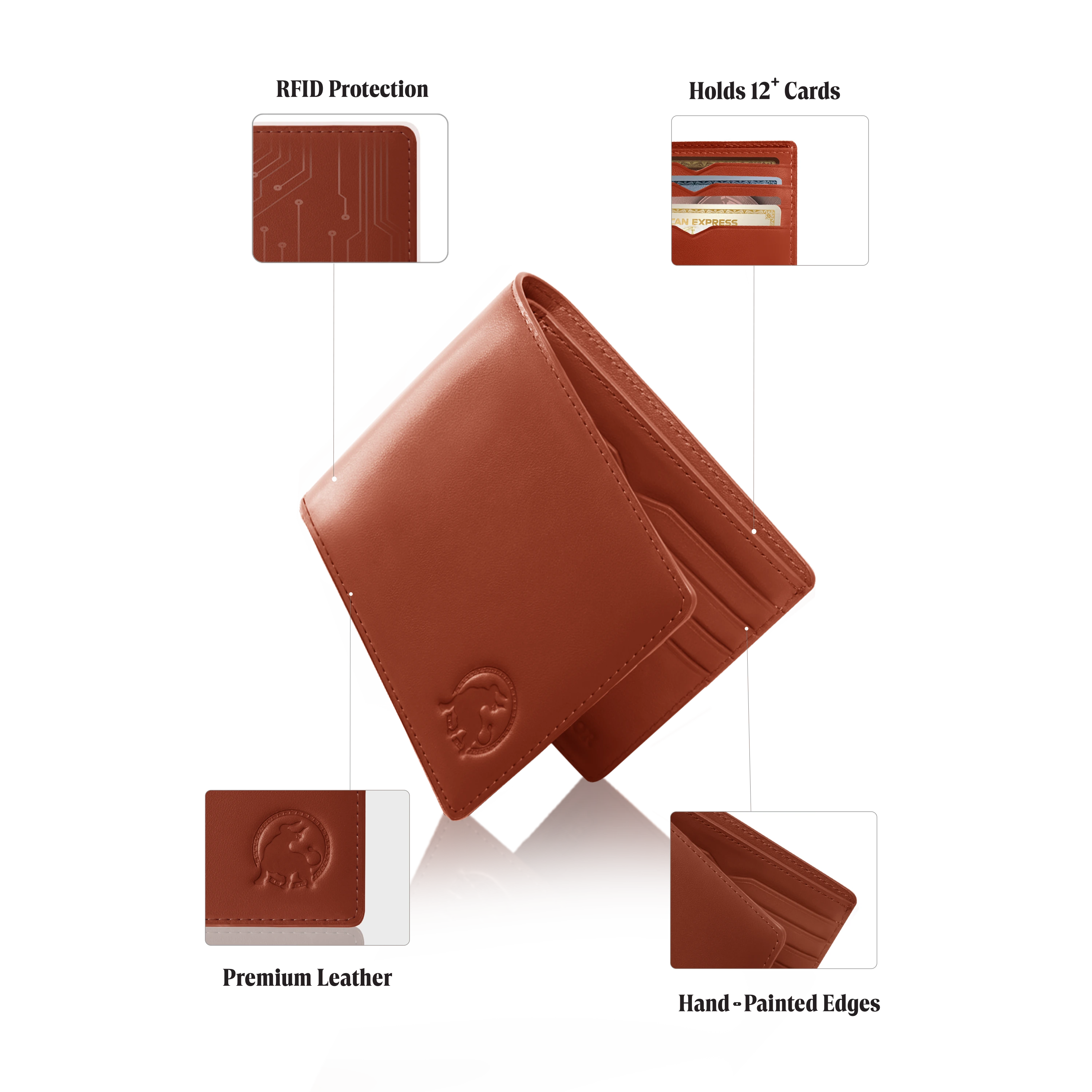 leather wallets for men