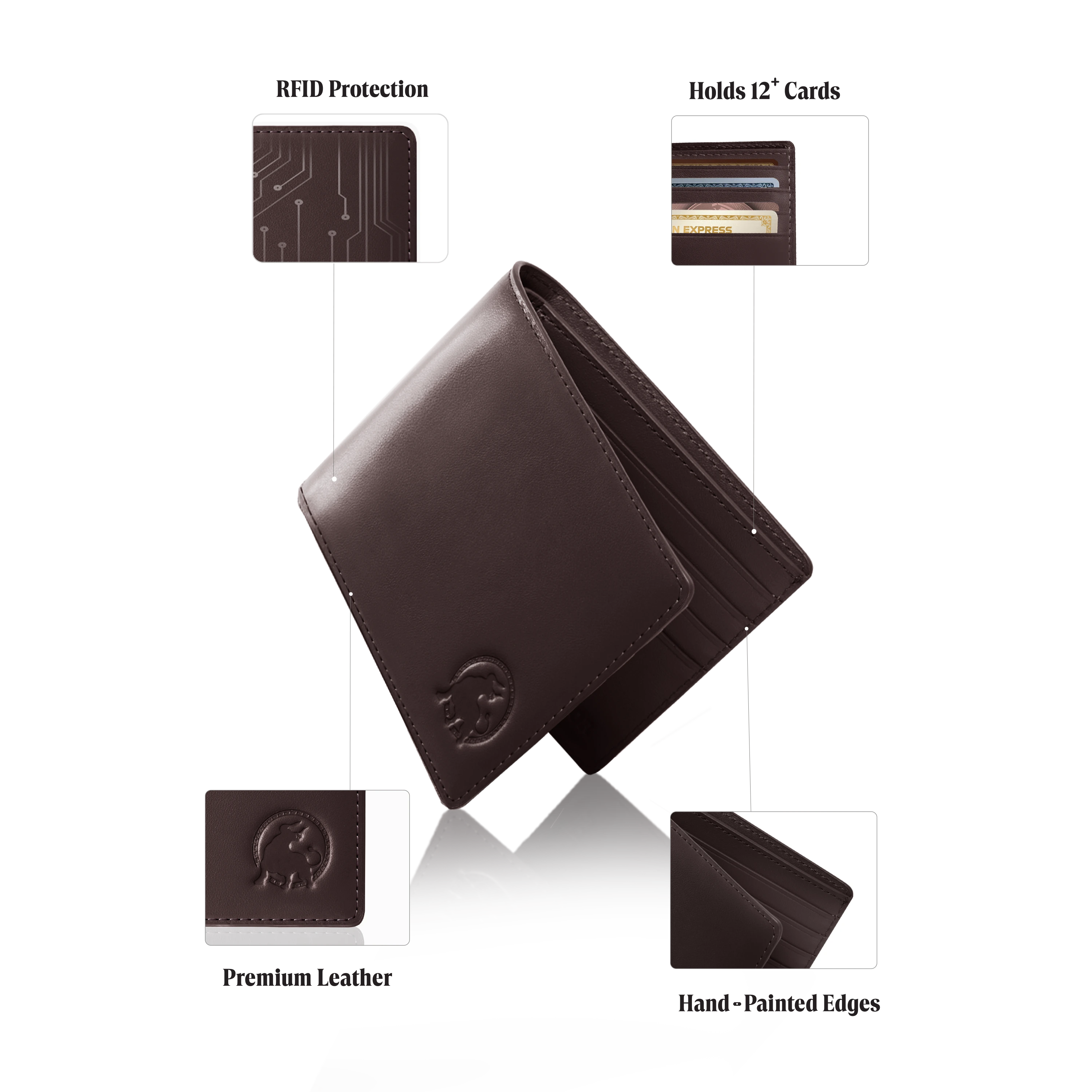 leather wallets for men