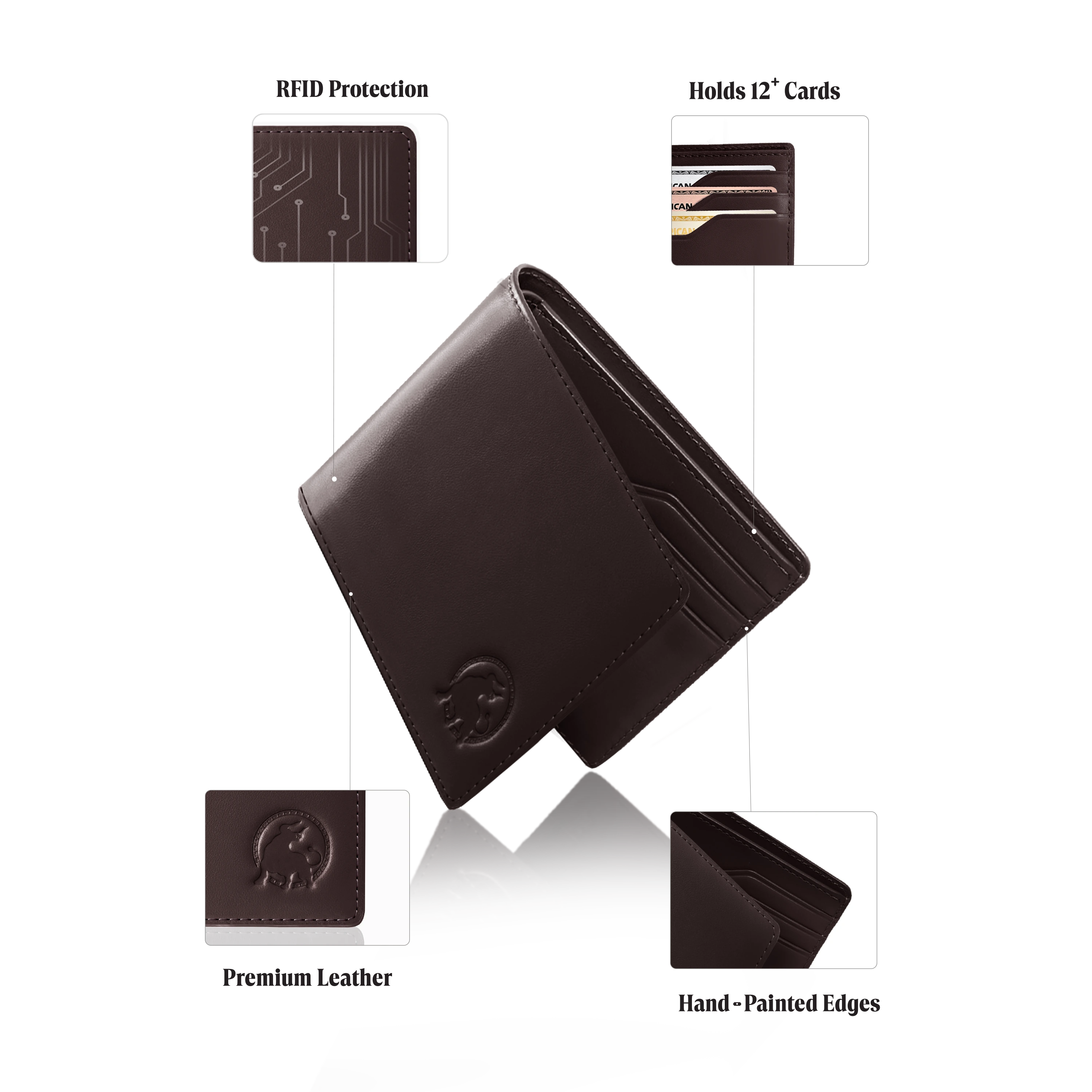 leather wallets for men