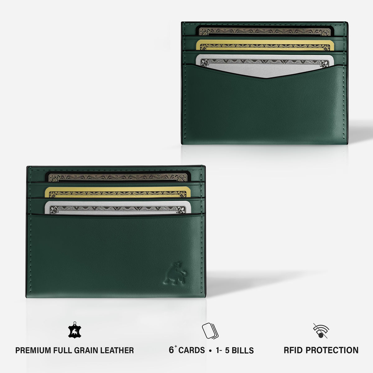 Card Holder Wallet - Forest Green