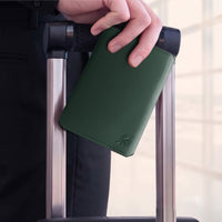 Passport Wallet Forest Green