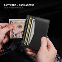 Card Holder Wallet - Black Onyx