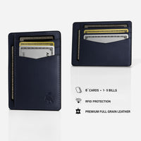 Front Pocket Wallet - Sapphire Navy