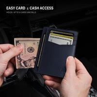 Front Pocket Wallet - Sapphire Navy