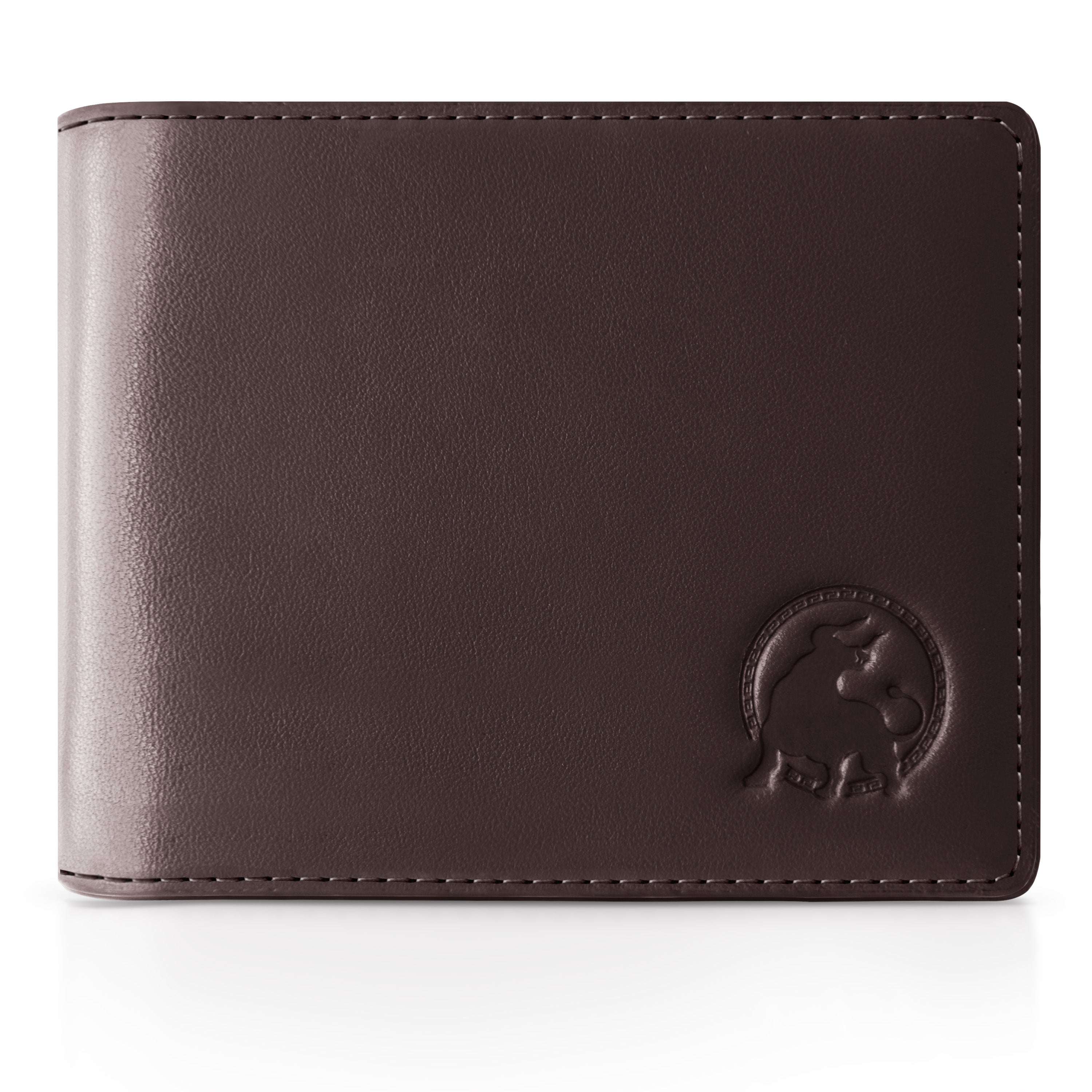 Casual Bifold Wallet - Dark Brown