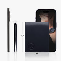 Casual Bifold Wallet - Sapphire Navy