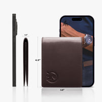 Classic Bifold Wallet - Dark Brown