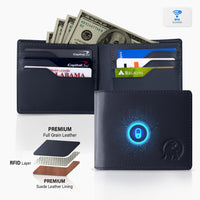 Casual Bifold Wallet - Sapphire Navy