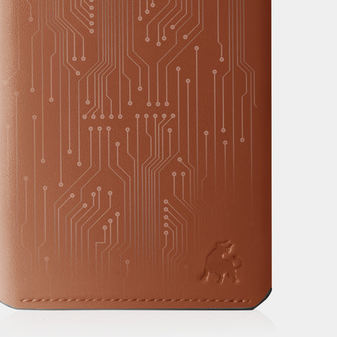 Premium passport wallets crafted from full-grain leather for travel