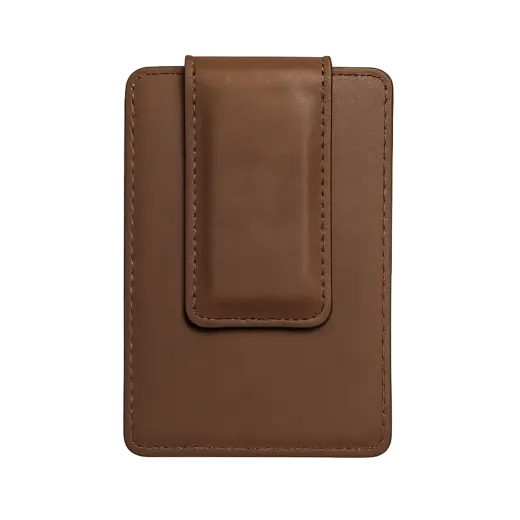 Picture of Slim Bifold Money Clip Card Holder Wallet