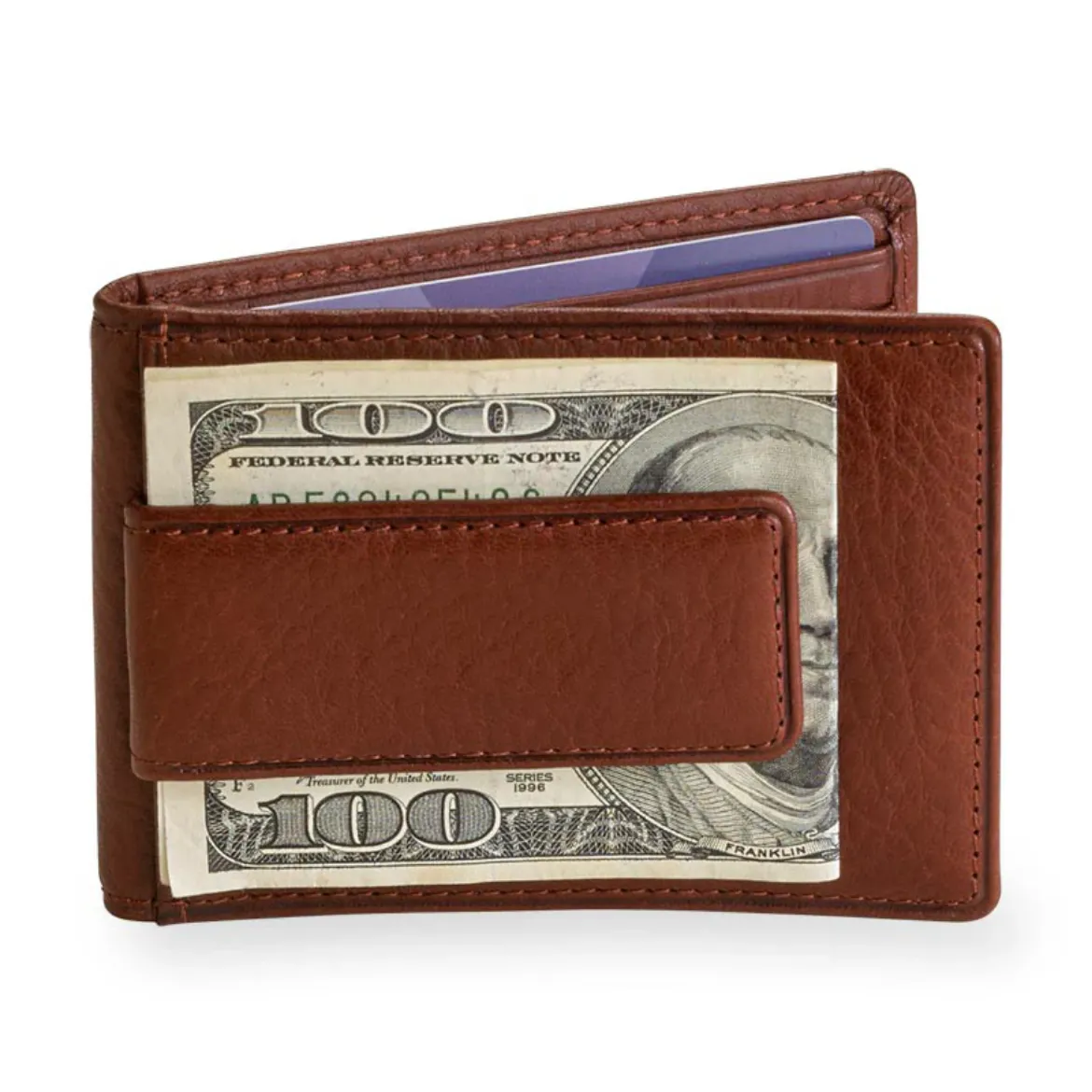 Picture of Slim Bifold Magnetic Money Clip Wallet | 8 Cards