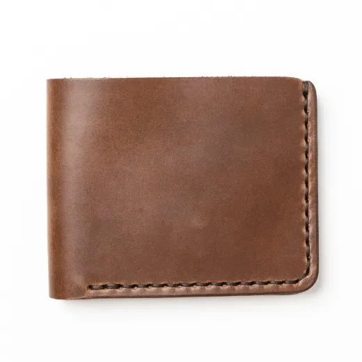 Picture of Slim Bifold Handmade Stitch Wallet | 8 Cards