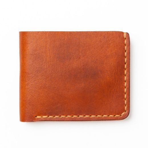 Picture of Slim Bifold Handmade Stitch Wallet | 8 Cards