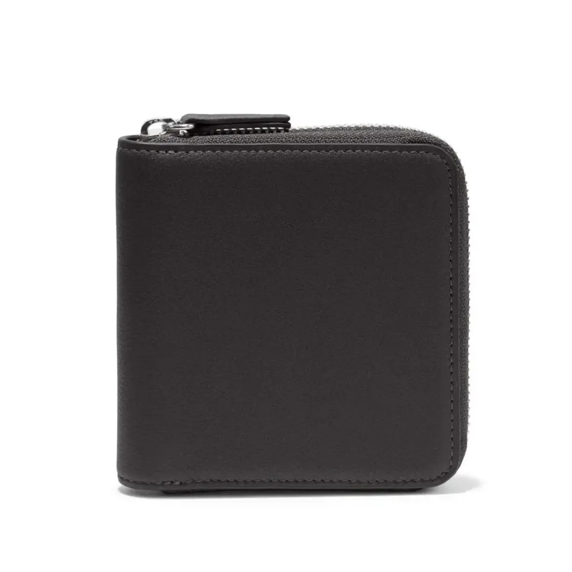 Picture of Slim Bifold Zipper Card Holder Wallet