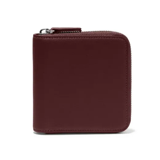 Picture of Slim Bifold Zipper Card Holder Wallet | 12 Cards