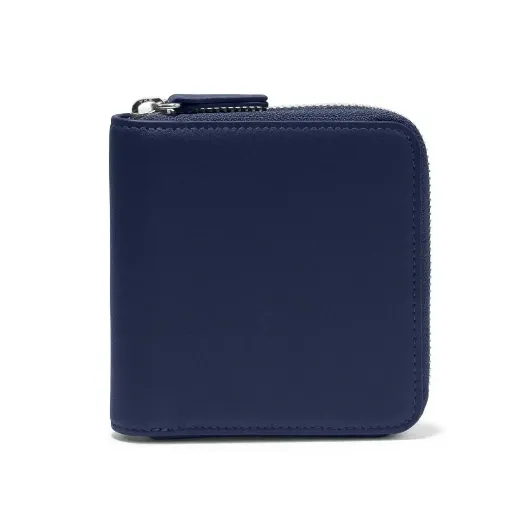 Picture of Slim Bifold Zipper Card Holder Wallet | 12 Cards