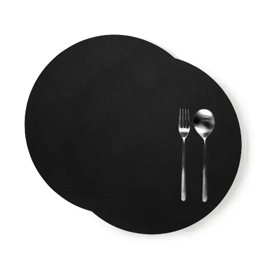Picture of Minimalist Round Dining Placemats – 2 Pack