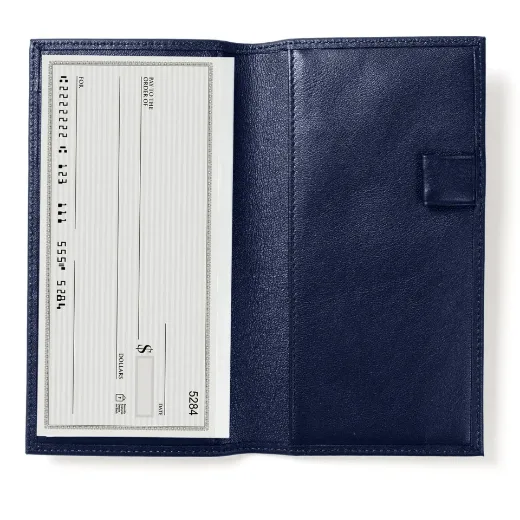 Picture of Slim Checkbook Cover with Divider