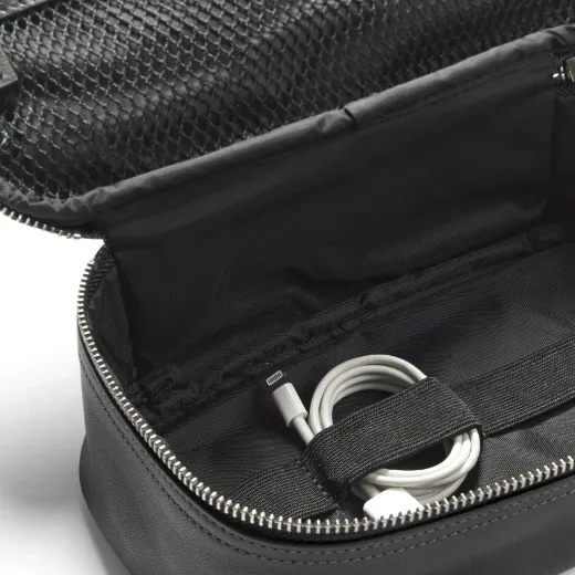 Picture of Leather Medium Tech Bag Organizer